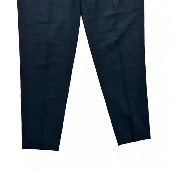 Vince Black Tapered Wool Blend Black Pant Size 4 - Picture 3 of 7
